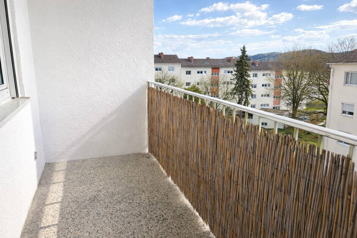 Wohnung mit Westbalkon und großzügiger Raumaufteilung