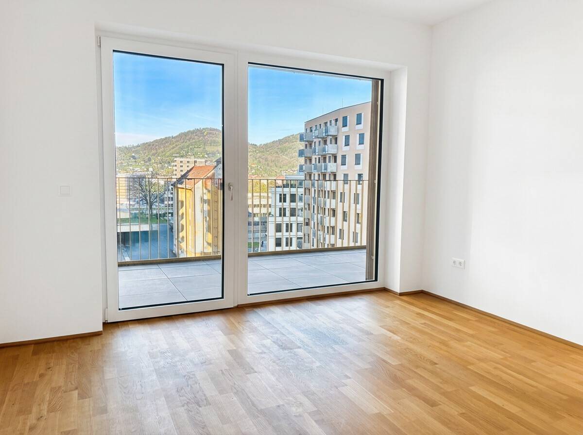 Wohnung Erstbezug Südwestbalkon Hochwertige Einbauküche