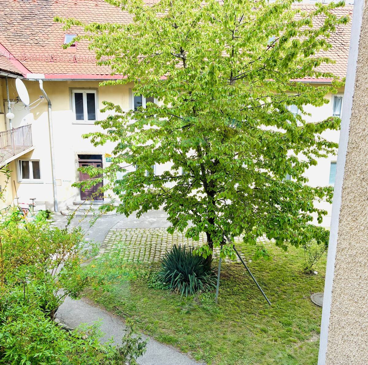 Helle Altbauwohnung mit Innenhof in zentraler Lage