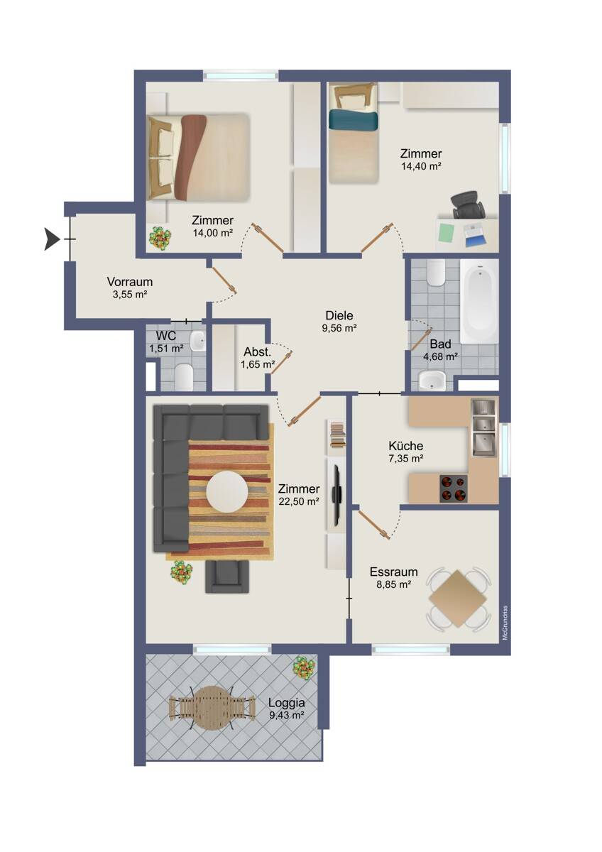 Floor plan 1