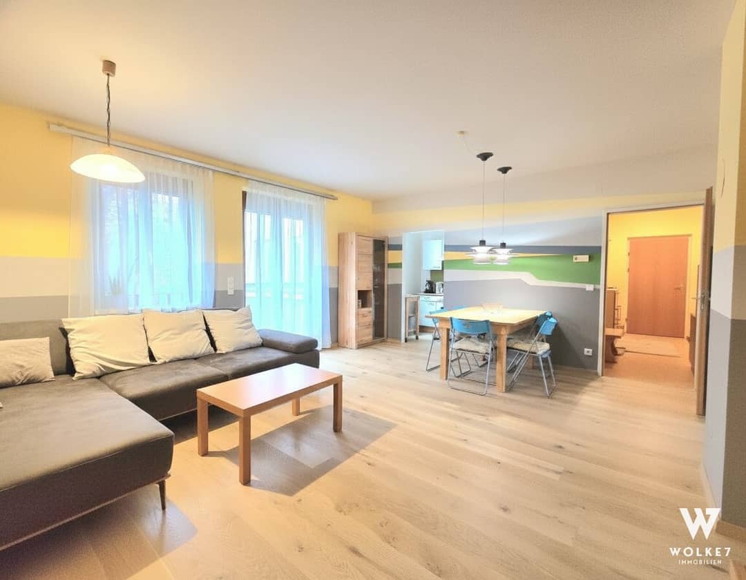 Wohnung ruhige Lage in Hausleiten Balkon West Stellplatz inklusive