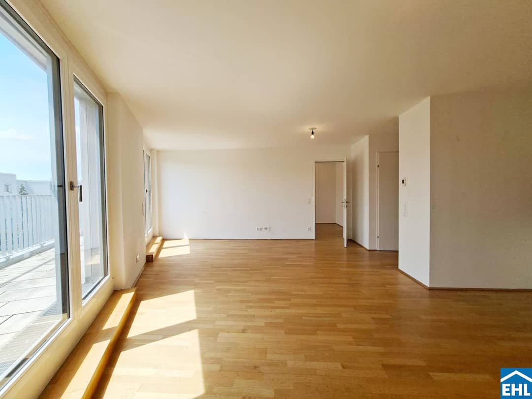 Wohnung mit Terrasse nahe Parks U1 Anbindung