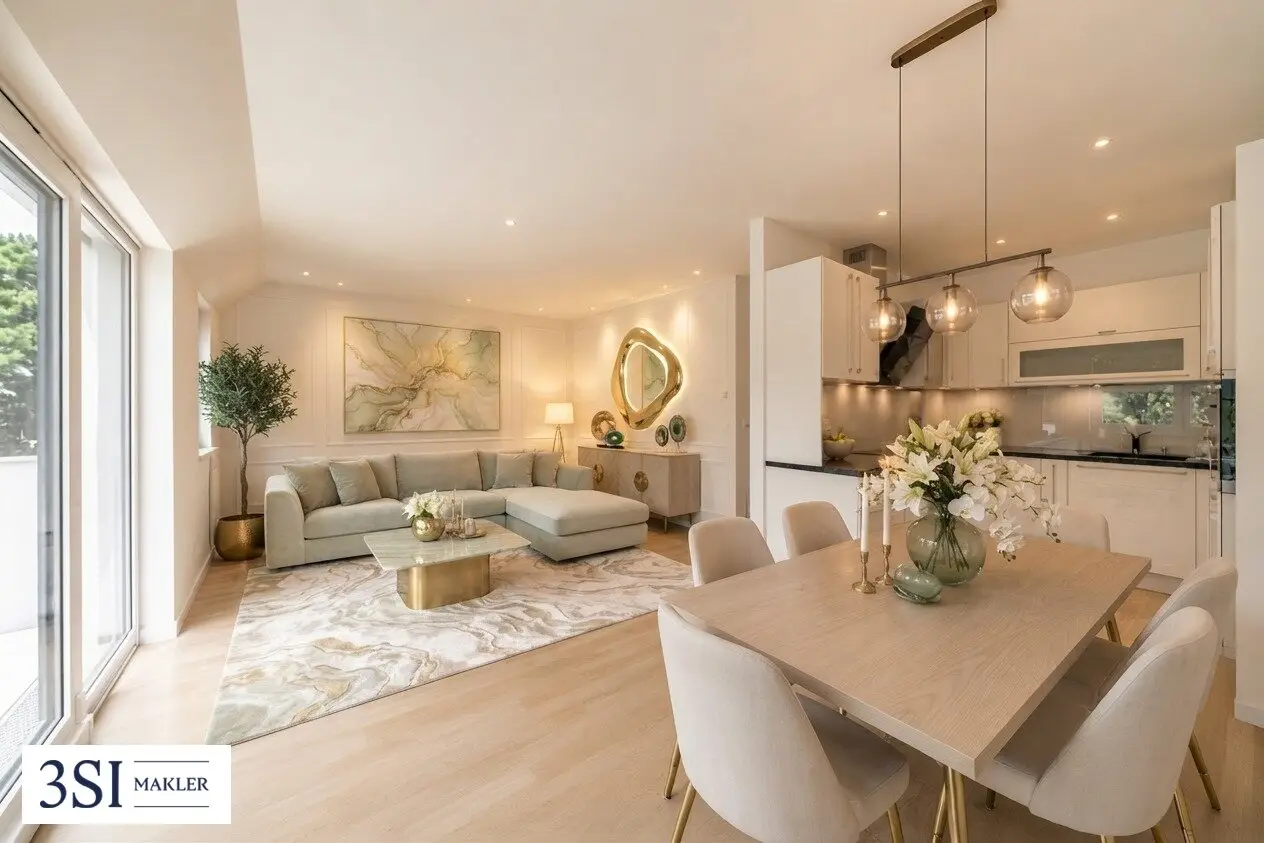 Newly built apartment with green view and loggia