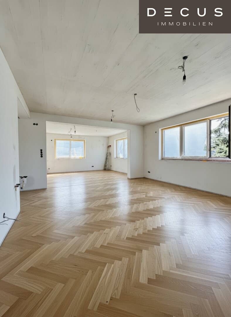 Brand new apartment with garden terrace and fireplace