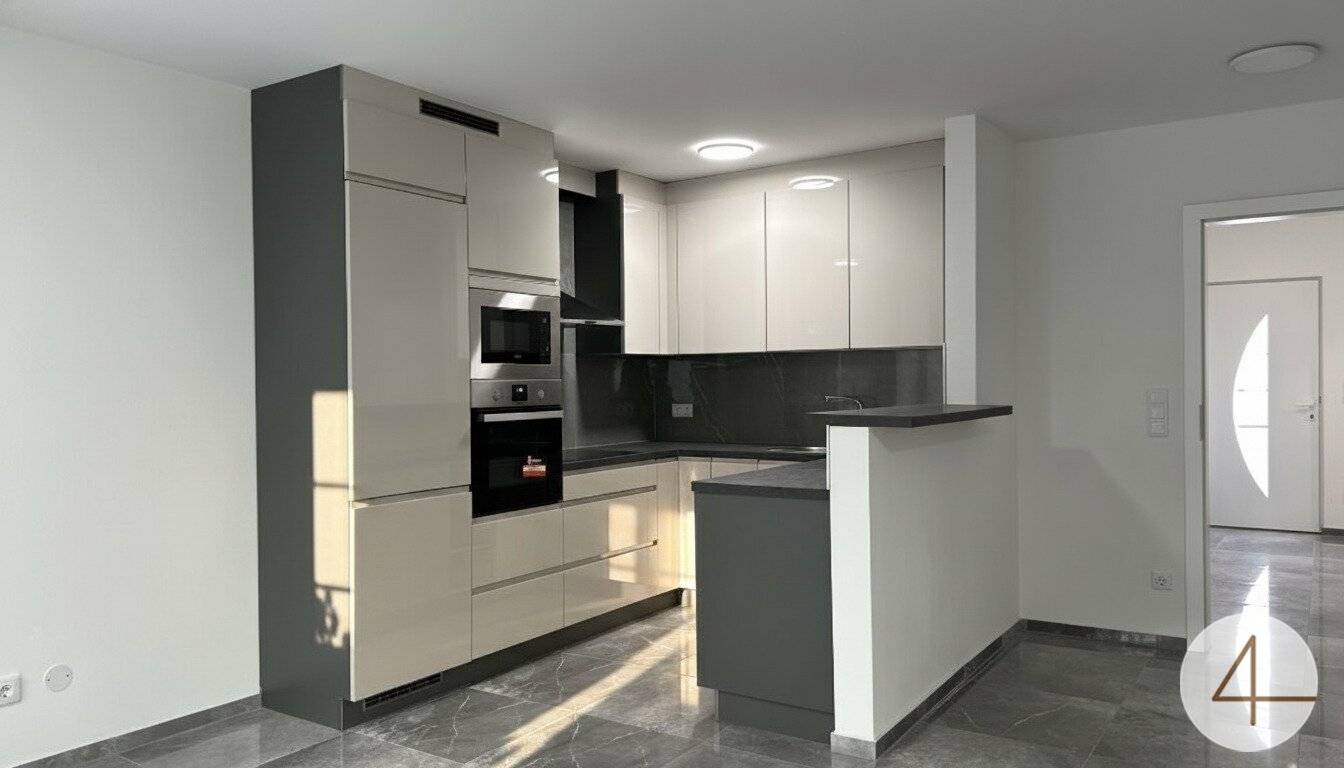 Modernes Reihenhaus mit Dachterrasse und Garten Erstbezug