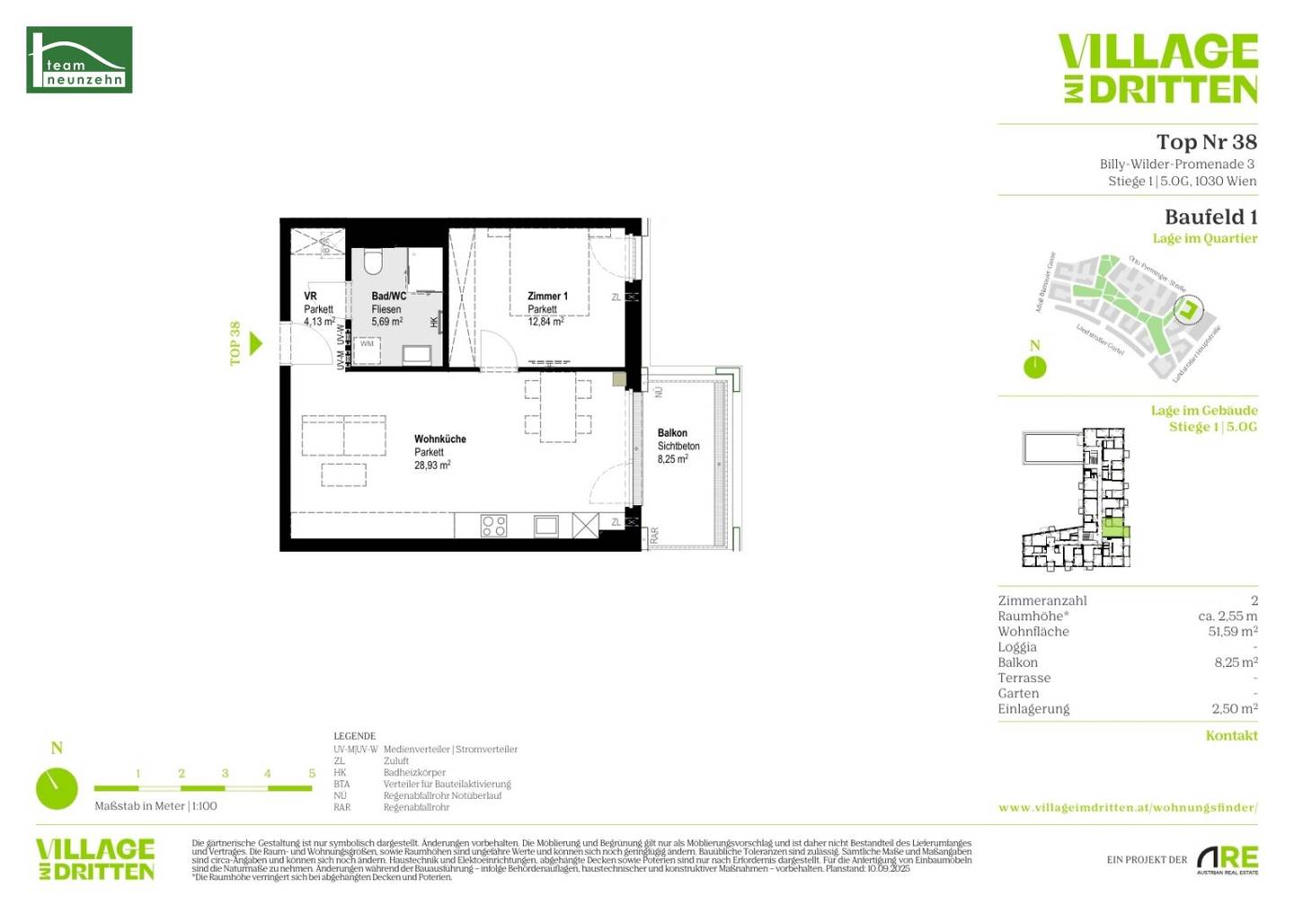 Arrive and feel at home: modern living in the Village im Dritten!