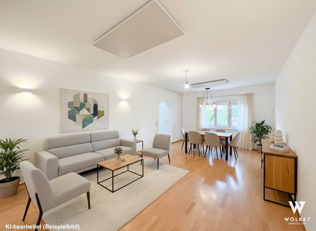 Wohnung in Nußdorf ruhige Sackgasse Blick ins Grüne