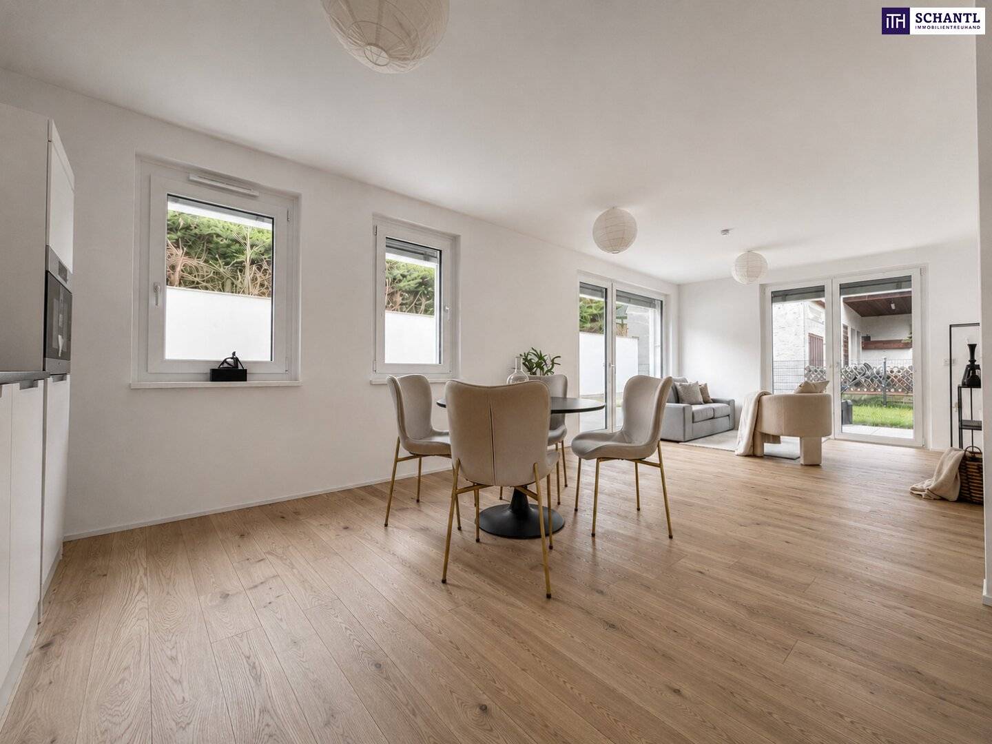 Neubauwohnung mit Garten und großzügiger Terrasse