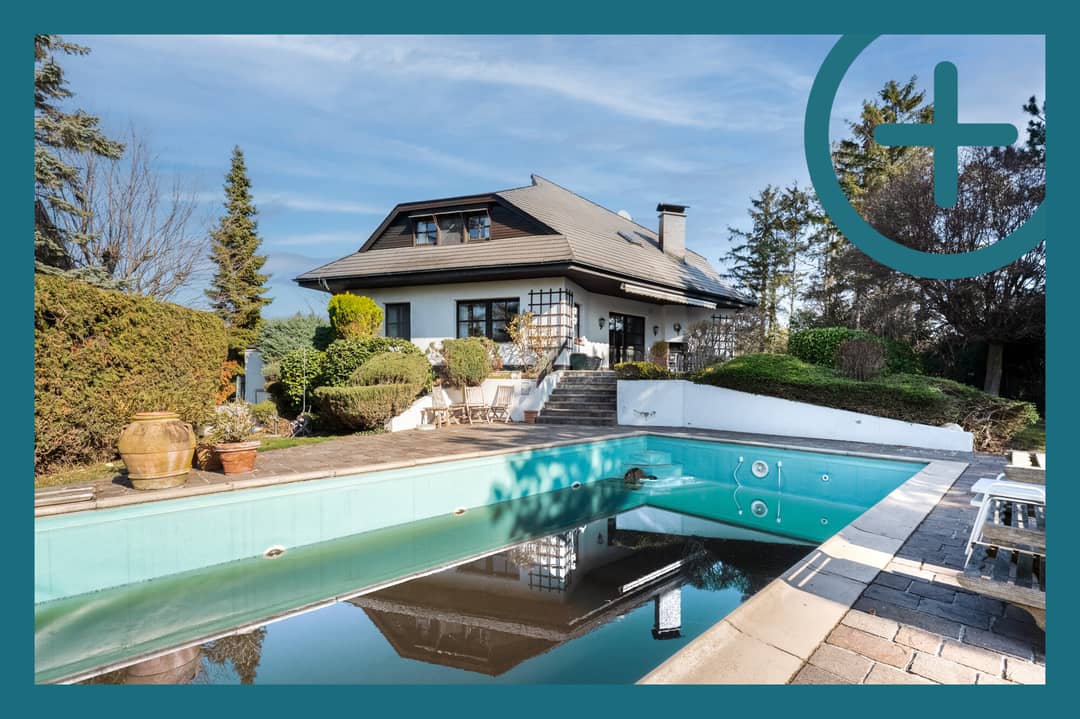 Charmantes Einfamilienhaus mit Pool und Privatsteg am See