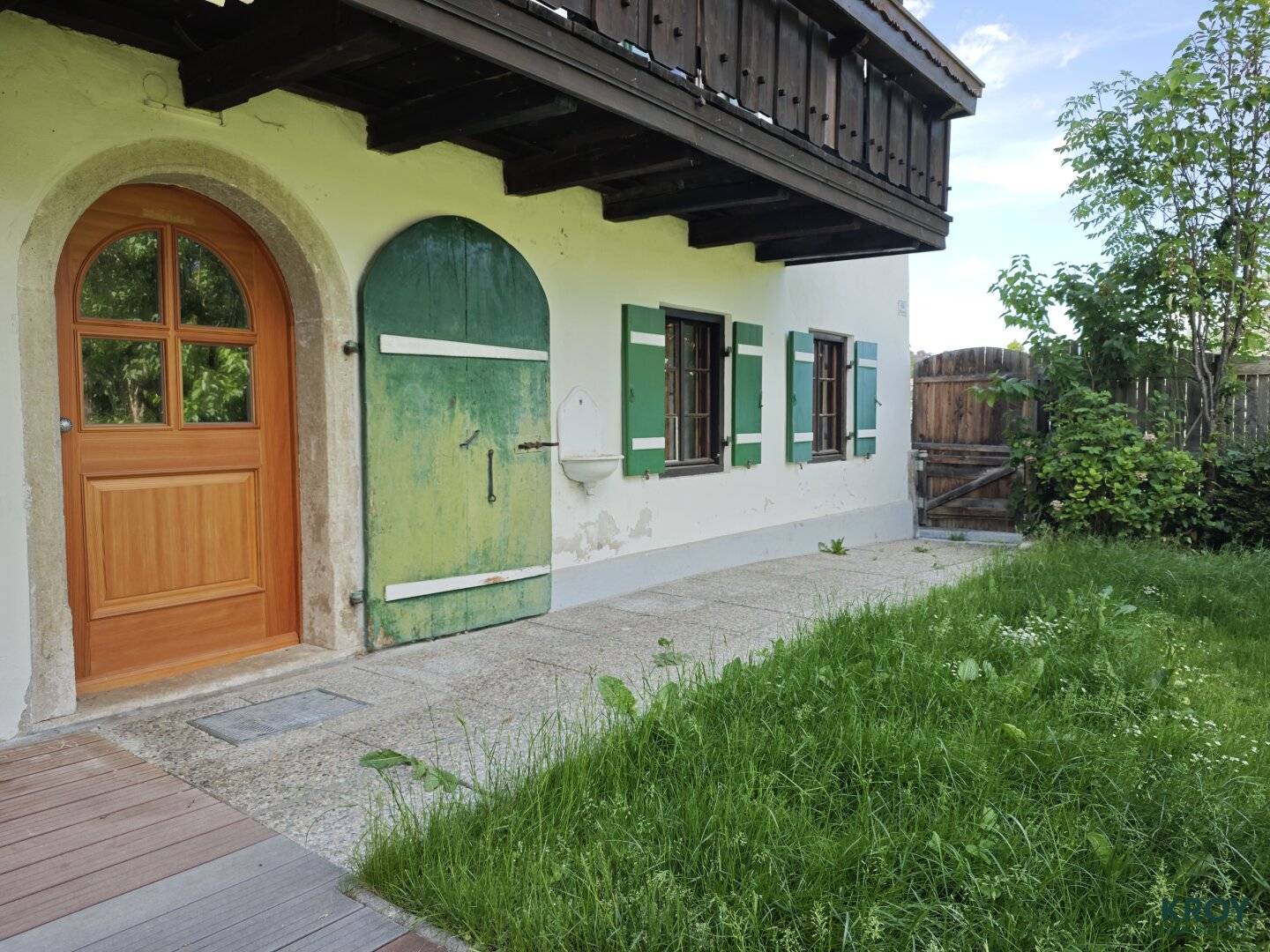 Wohnung mit privatem Garten und Balkon