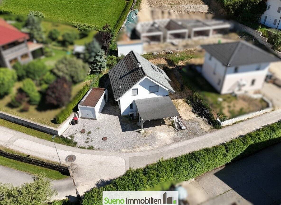 Helles Einfamilienhaus mit Garten Balkon und Garage