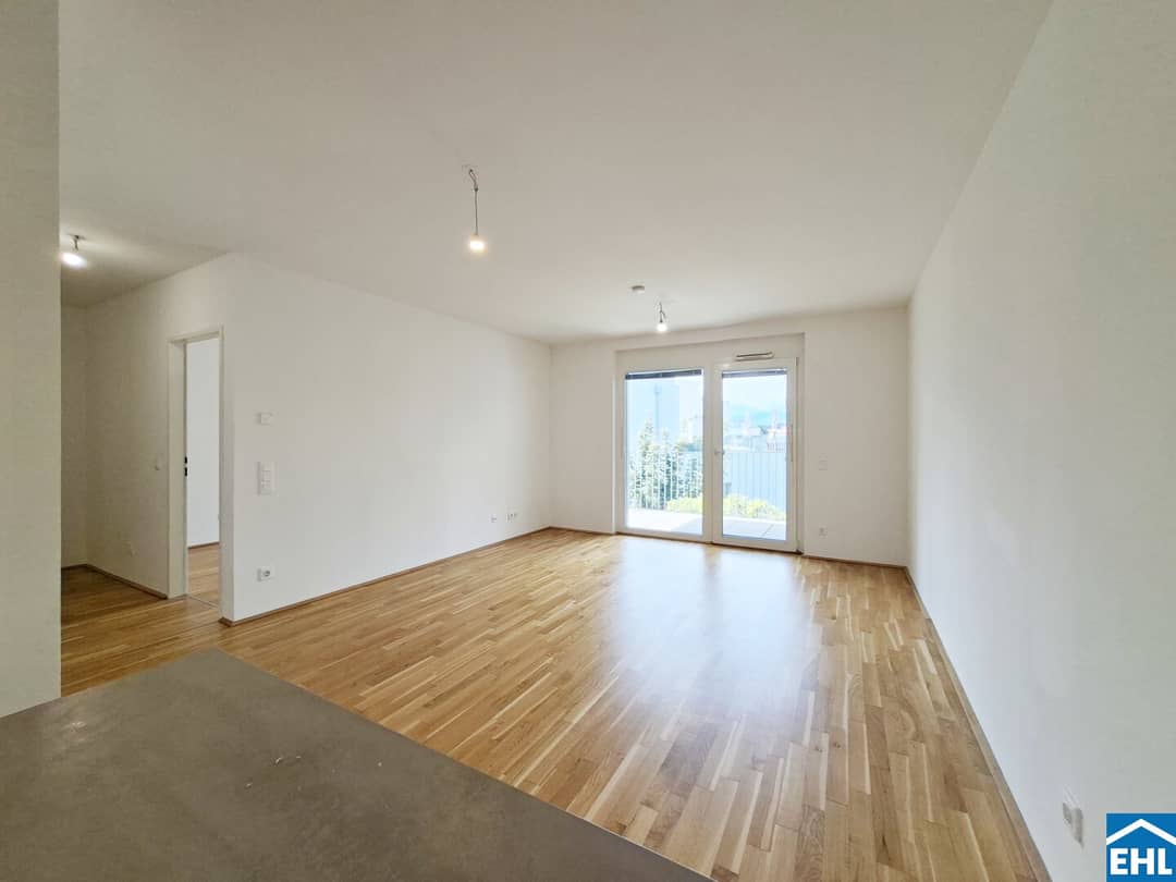 Neubauwohnung Wildgarten Balkon