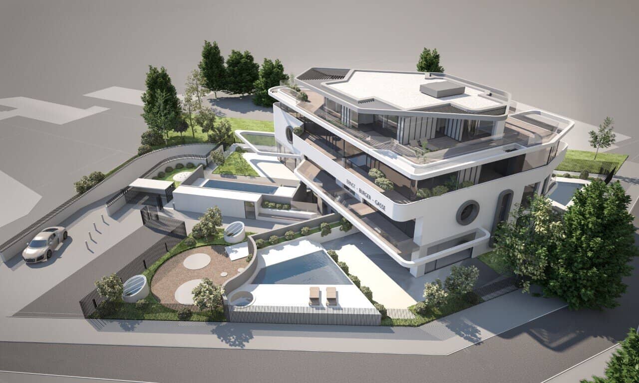Great plot with building permit in Penzing