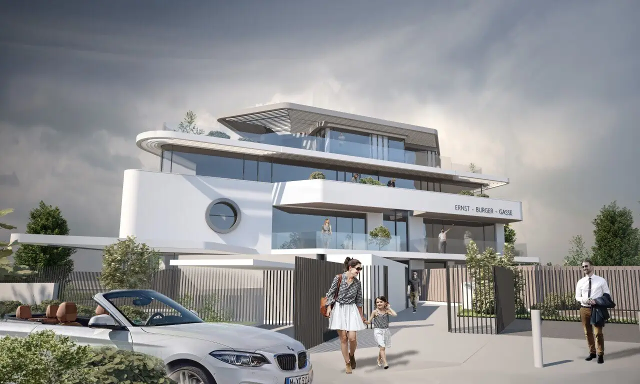Great plot with building permit in Penzing