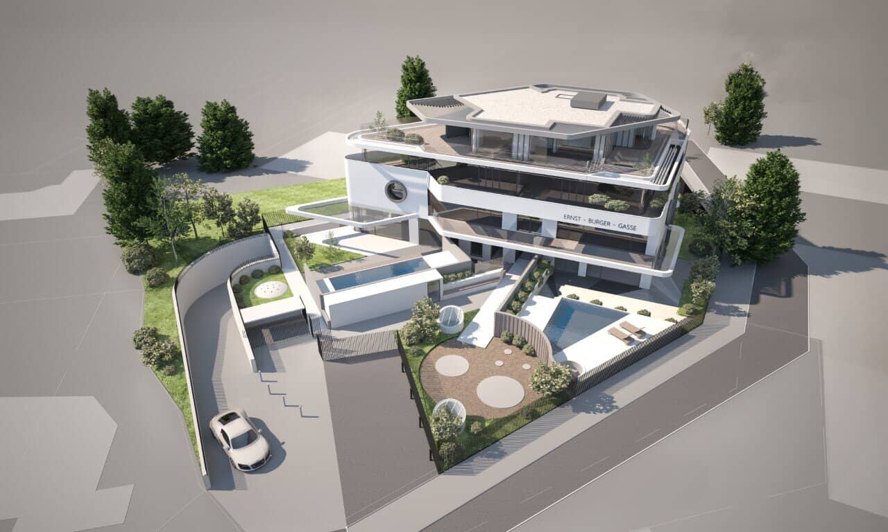 Great plot with building permit in Penzing