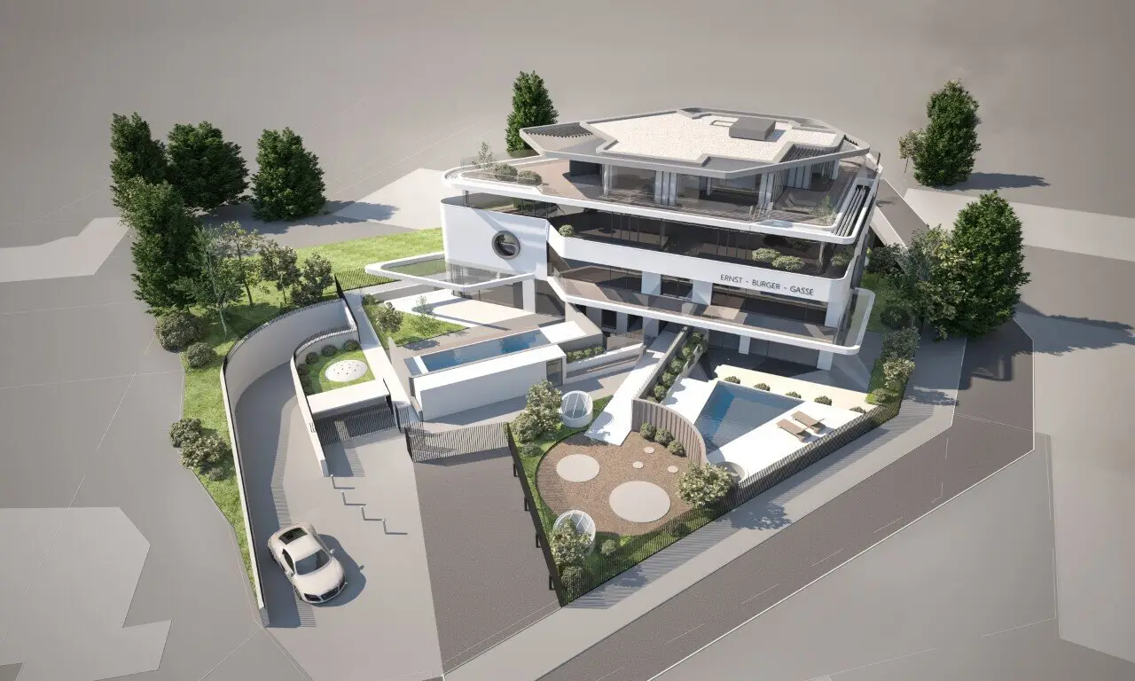 Great plot with building permit in Penzing