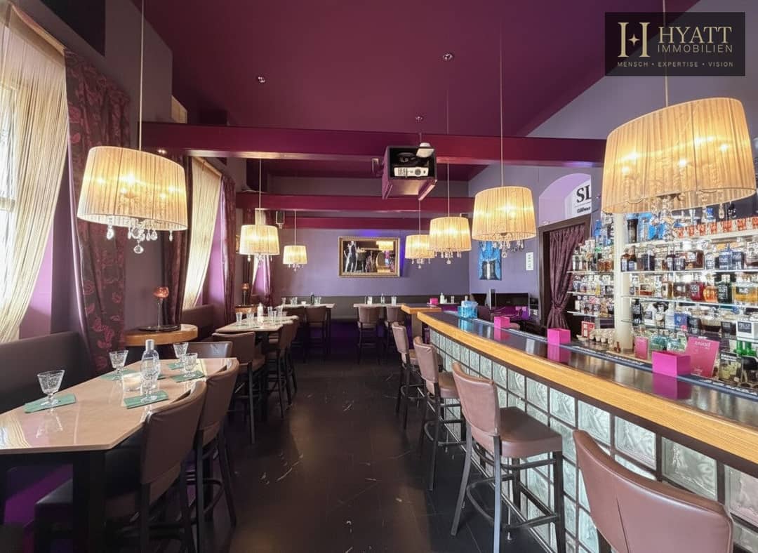 Bar with one bedroom apartment in Döbling