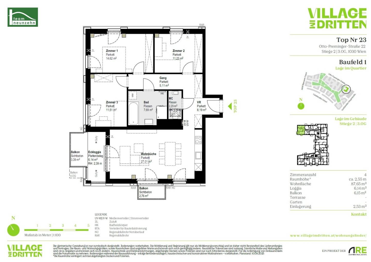Wohnung near Schweizergarten and outdoor spaces
