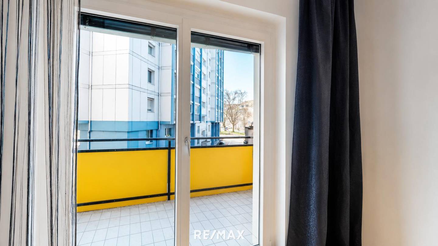 Wohnung mit Balkon und durchdachter Raumaufteilung