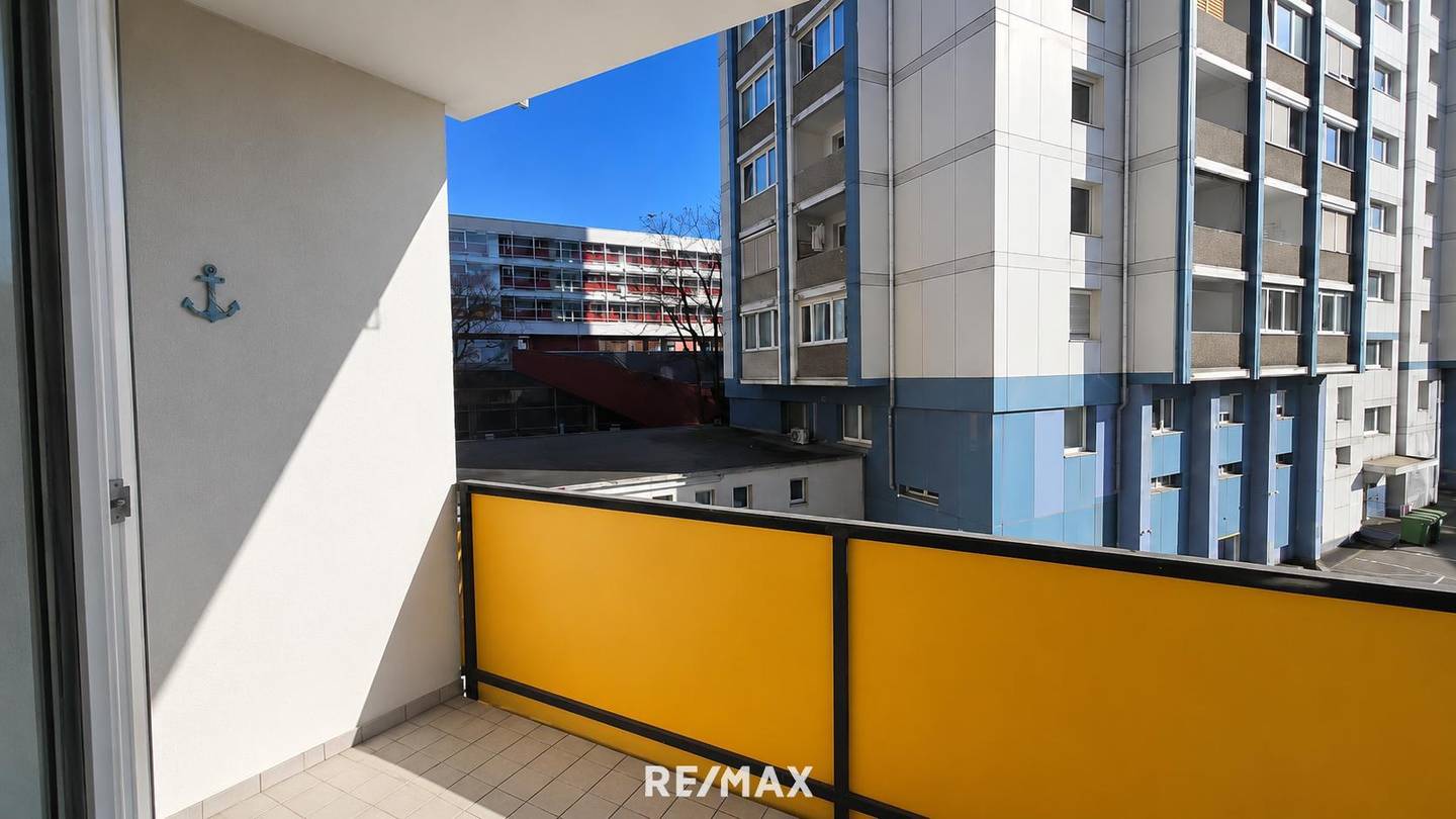 Wohnung mit Balkon und durchdachter Raumaufteilung