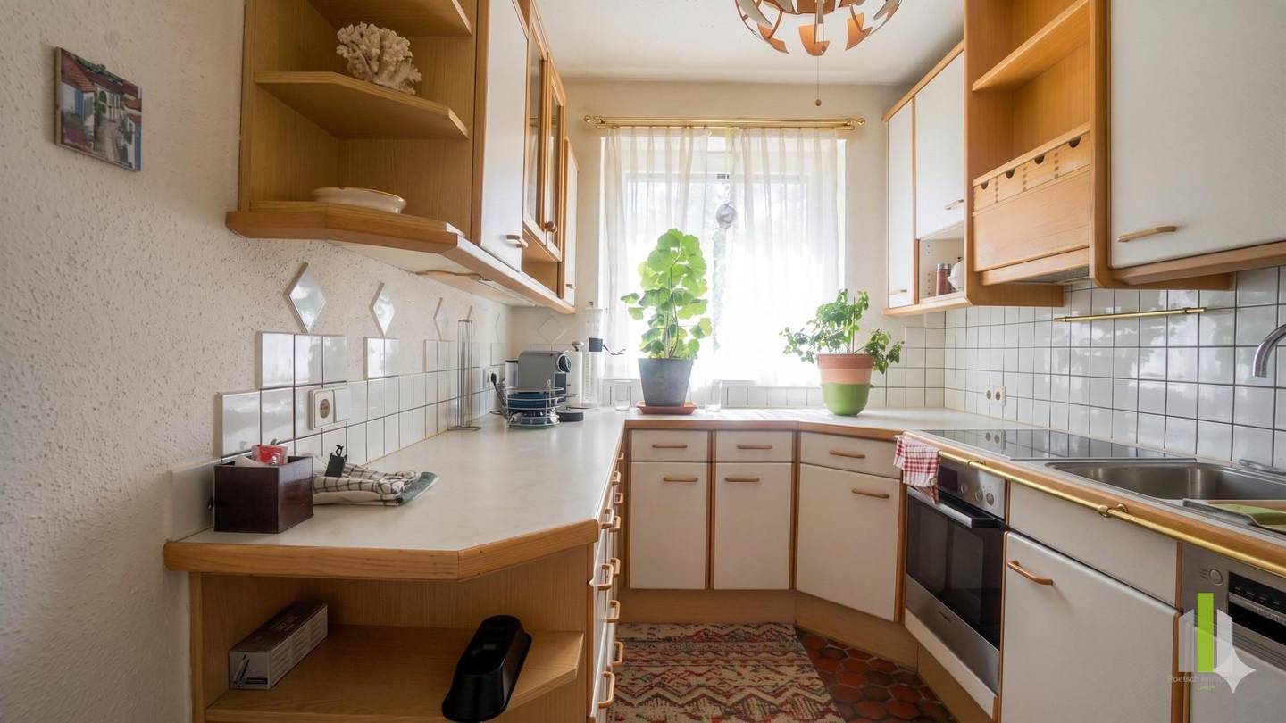 Apartment with 3 rooms balcony and green view