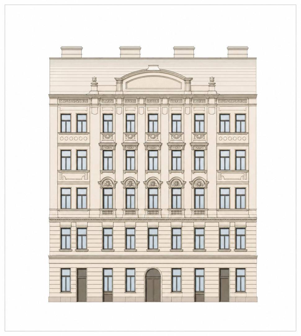 Approved Apartment Building with Rooftop Terraces and Distant Views