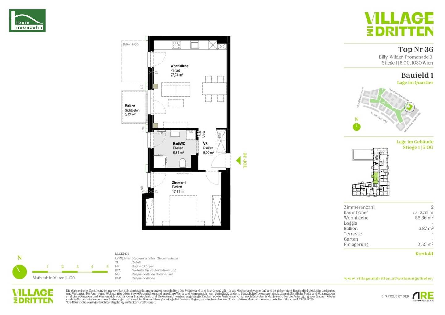 Wohnung Erstbezug Neubau nahe Belvedere
