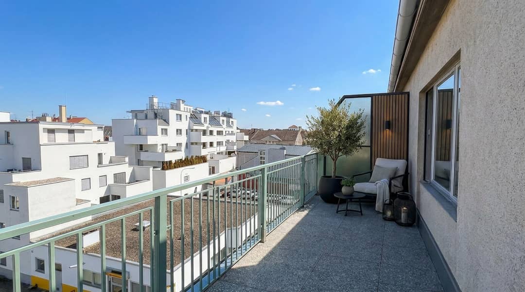 Dachgeschosswohnung Erstbezug Dachterrasse