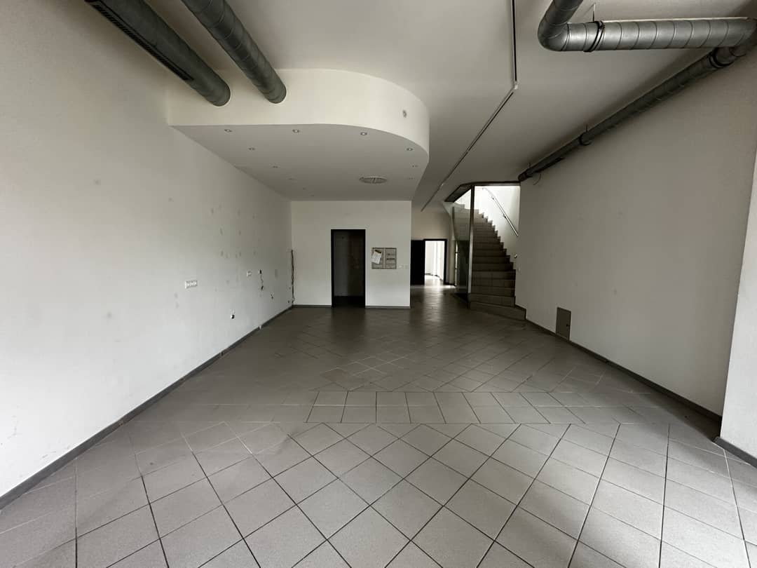 Versatile commercial space with spacious storage area