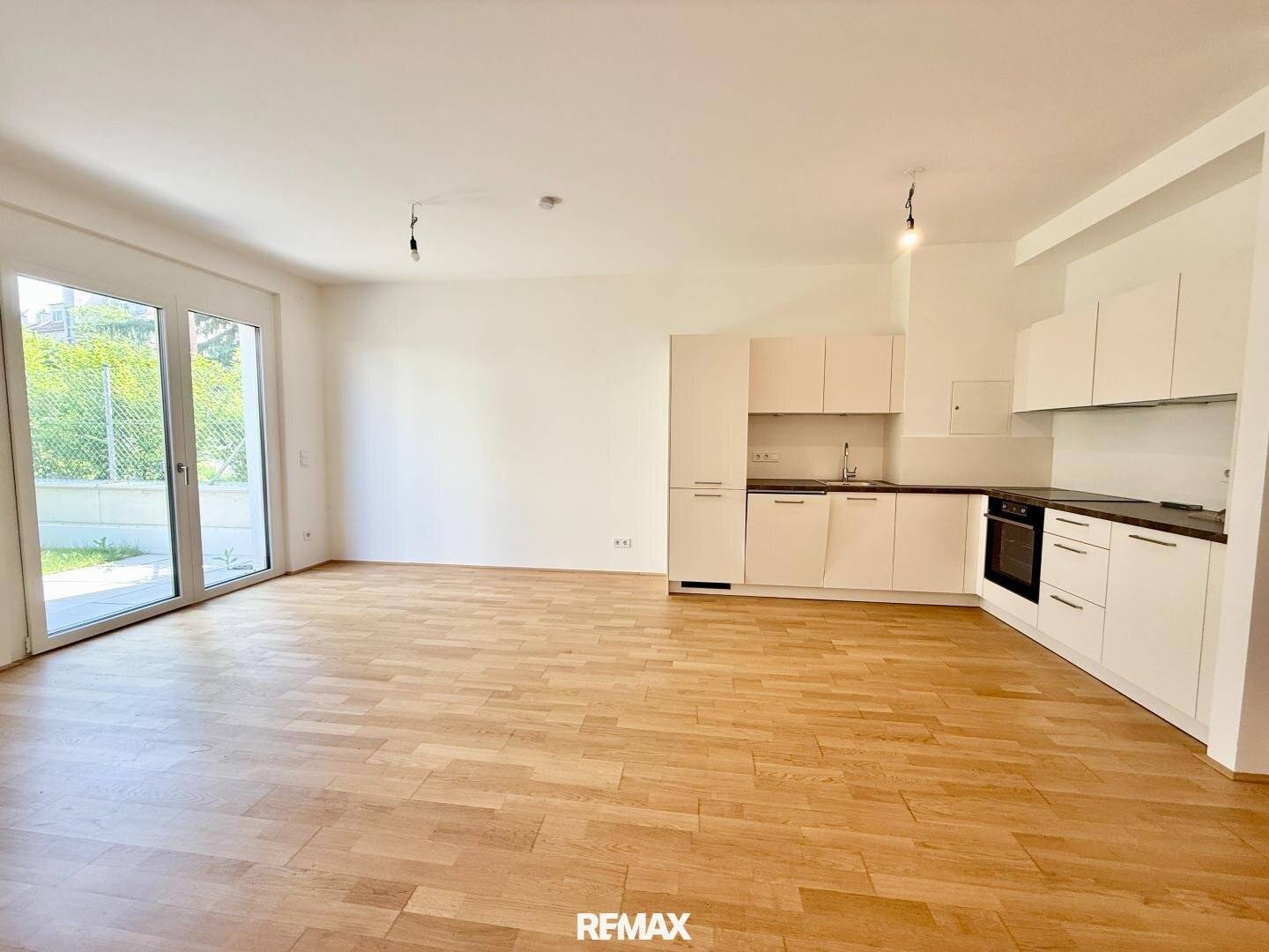 Erdgeschosswohnung Garten Erstbezug nahe Donau