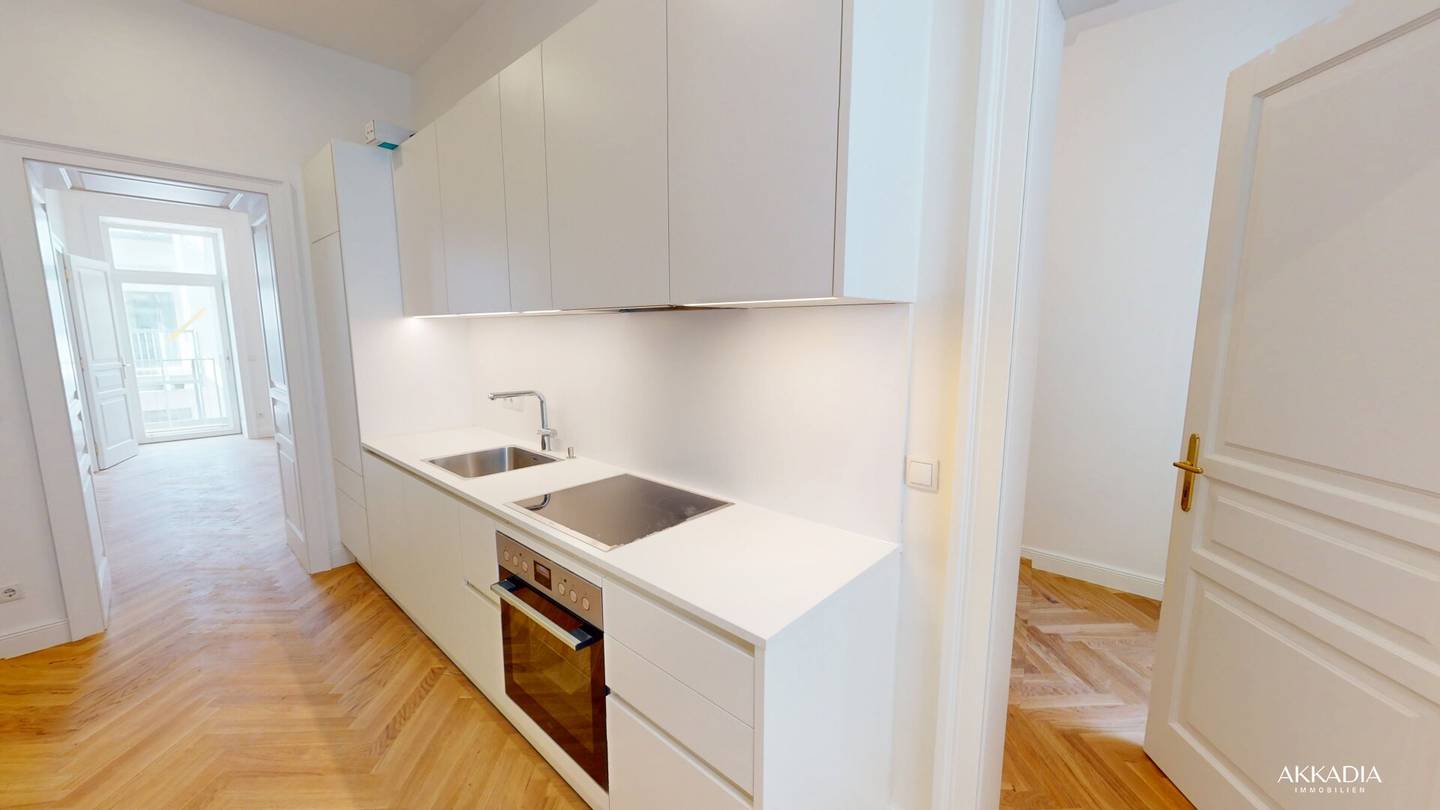 Wohnung am Brunnenmarkt Yppenplatz mit Balkon