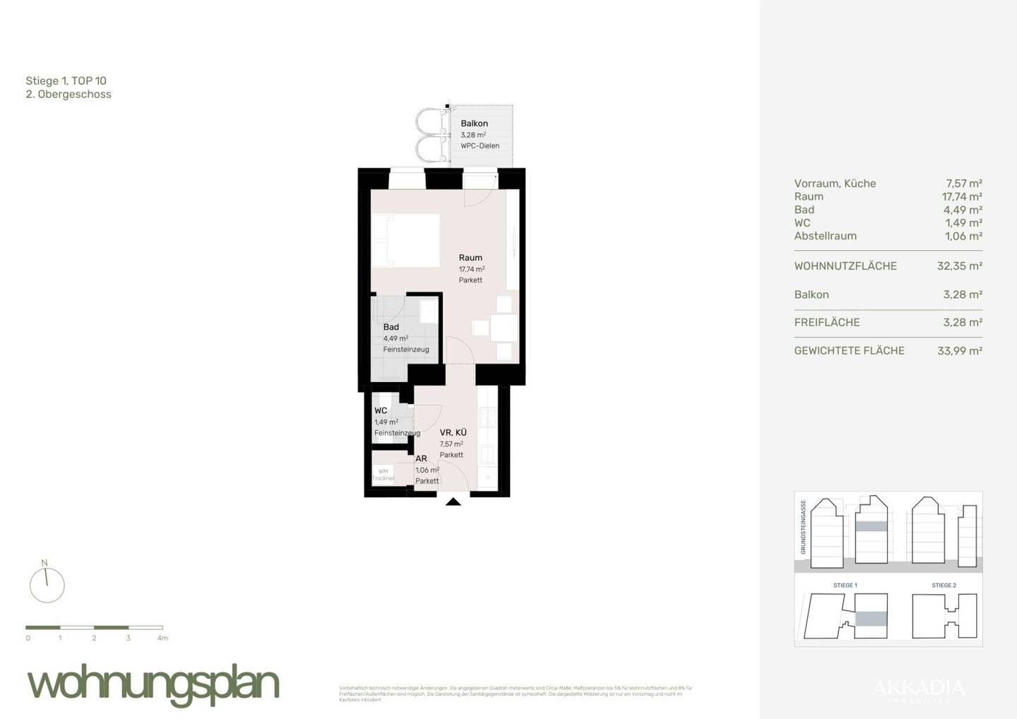 Wohnung with balcony near Brunnenmarkt Yppenplatz