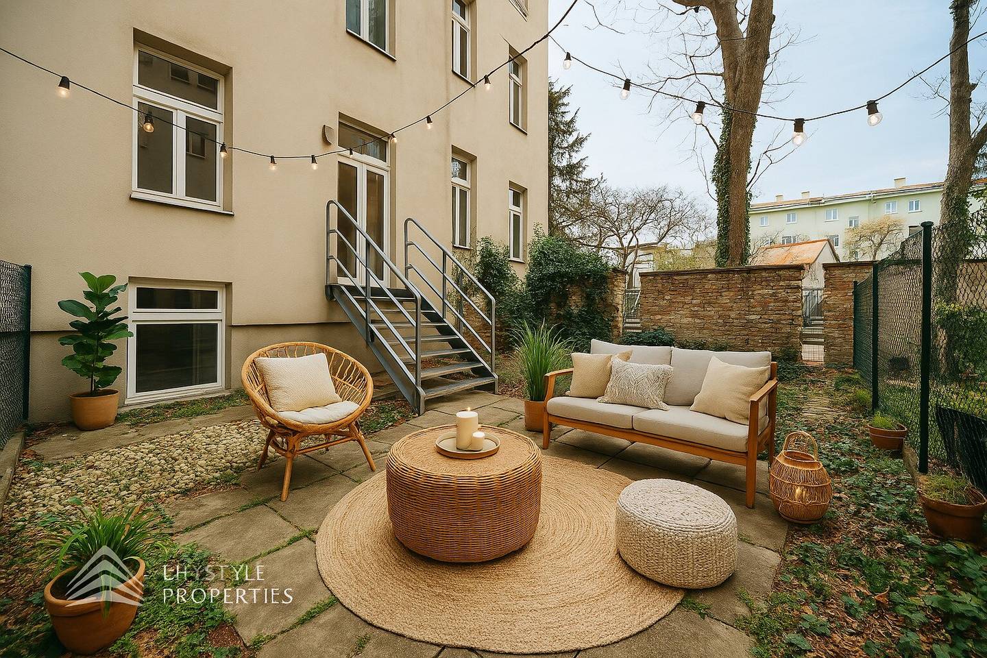Wohnung mit privatem Garten nahe Kardinal Nagl Platz