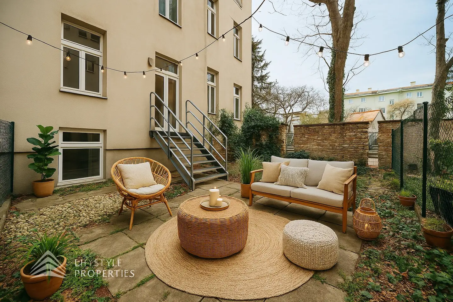 Apartment with private garden near Kardinal Nagl Platz