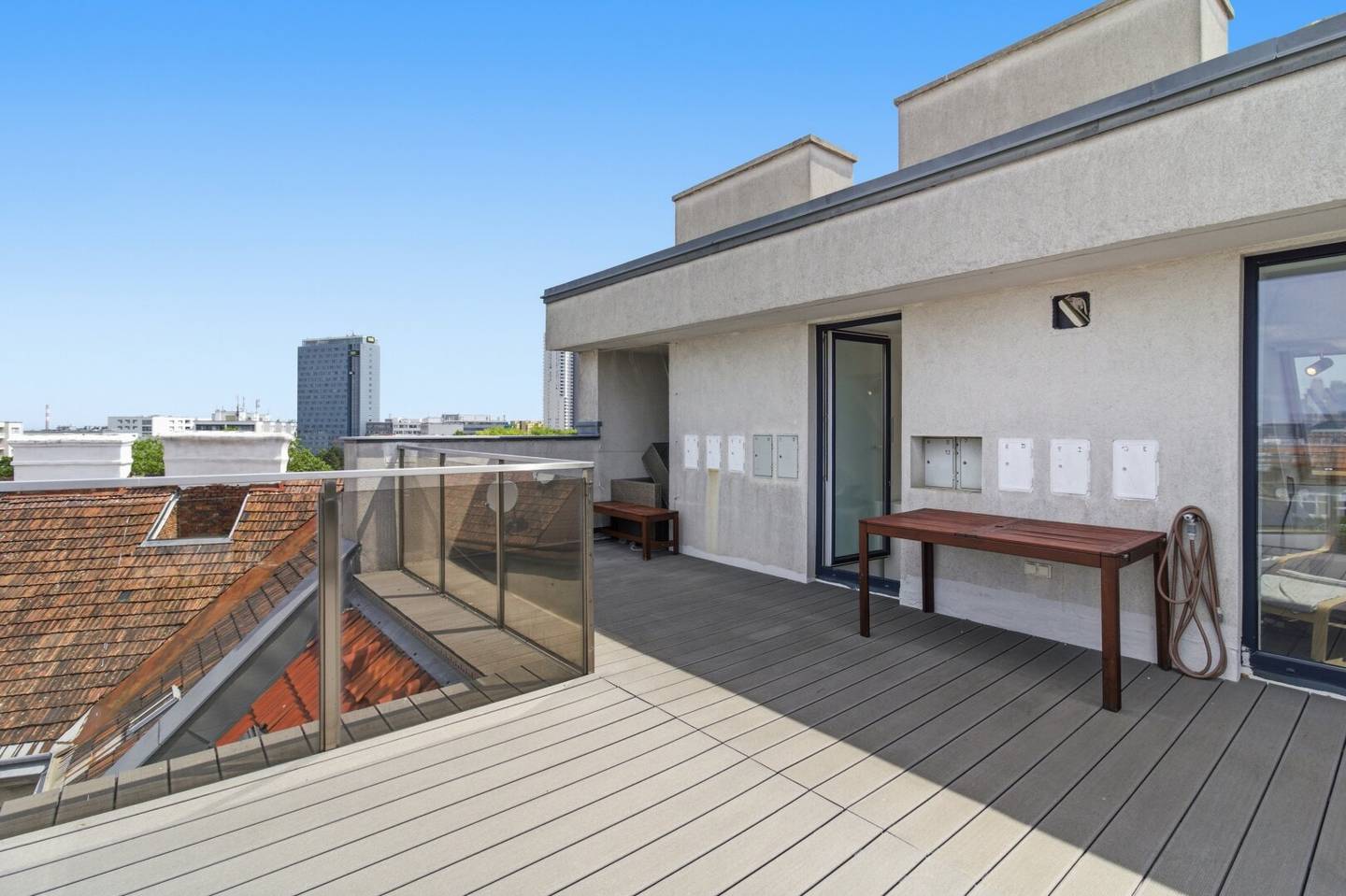 Dachgeschoss Maisonette mit Sonnenterrasse und Weitblick in Favoriten