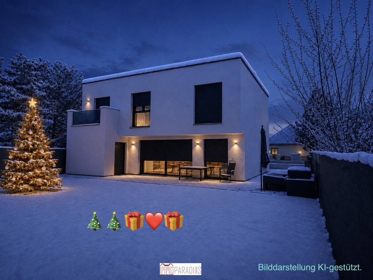 Einfamilienhaus mit Garten und Garage in Strasshof