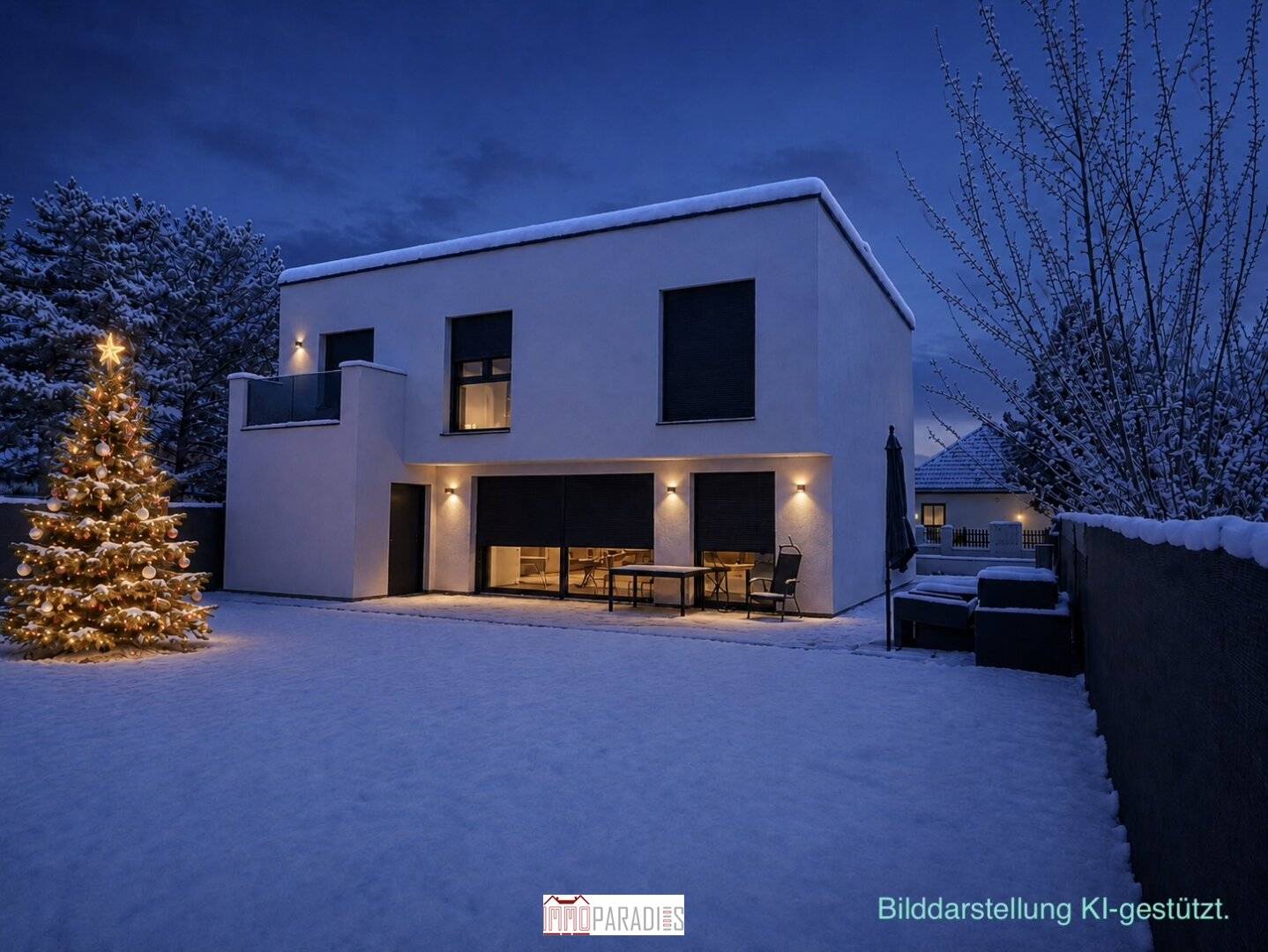 Family house with garden and garage in Strasshof