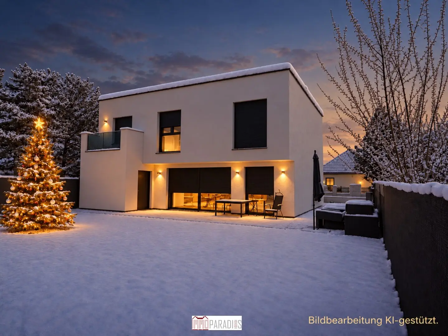 Family house with garden and garage in Strasshof