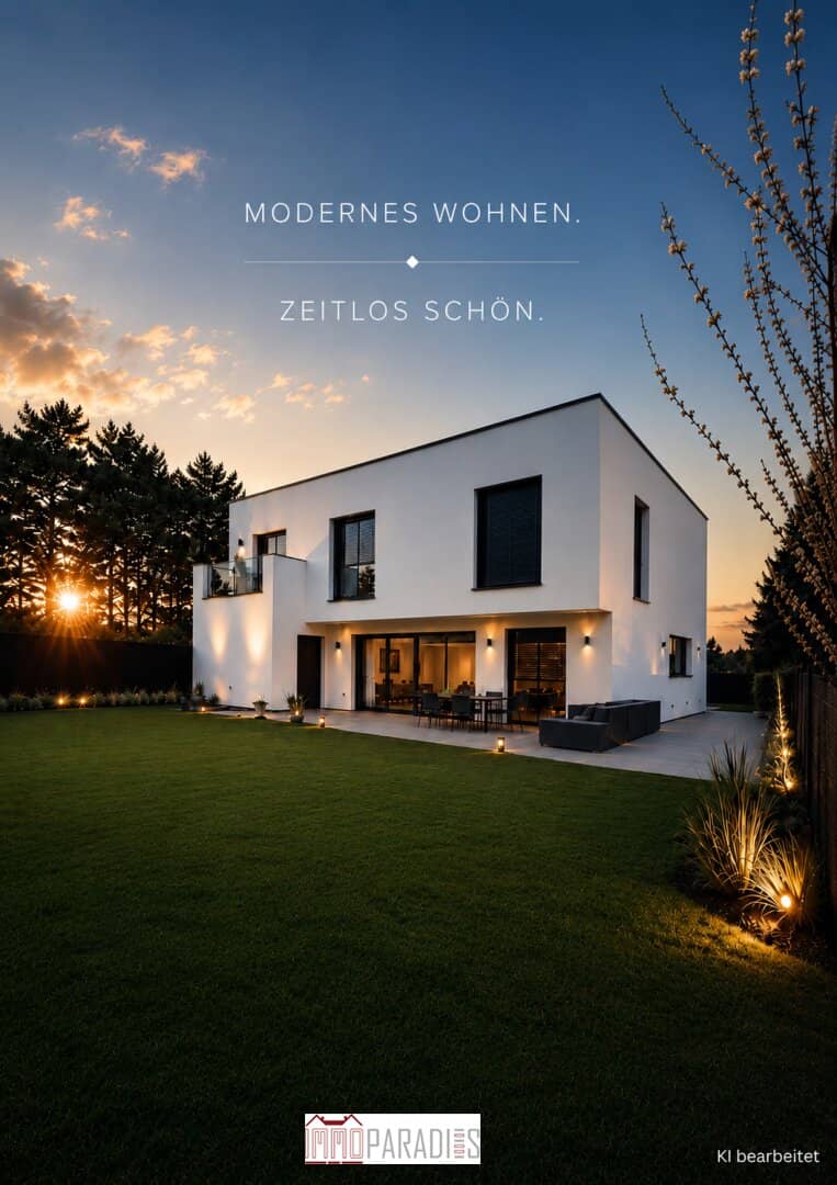 Family house with garden and garage in Strasshof