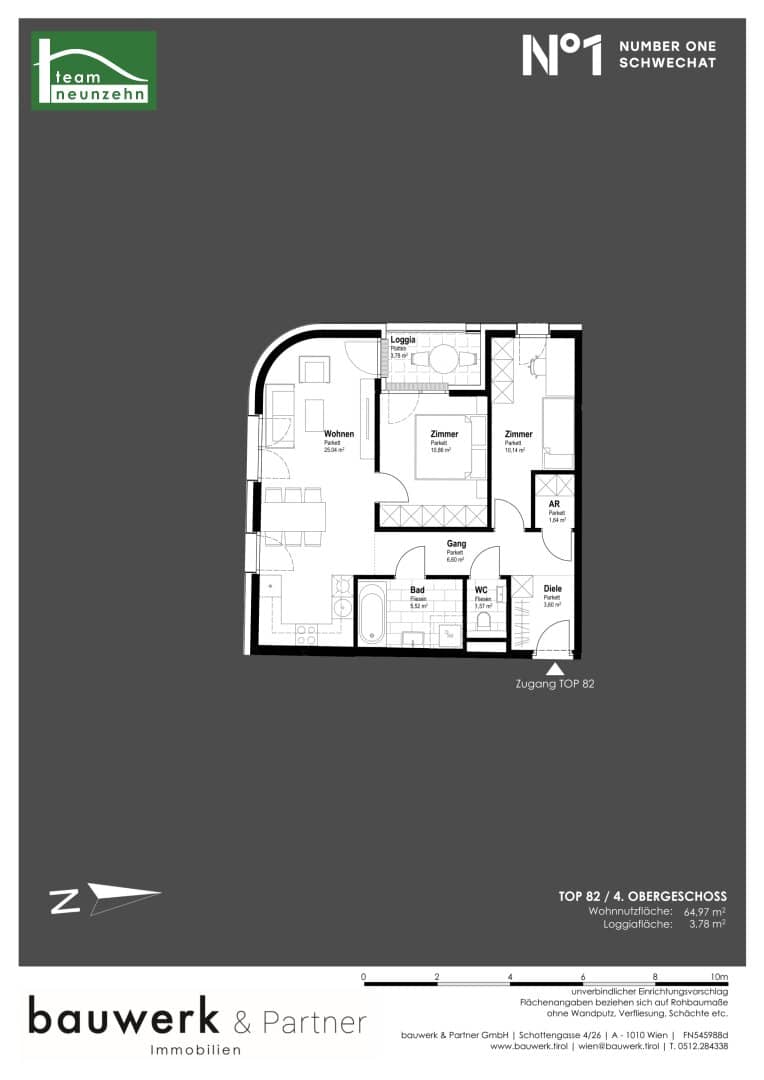 Apartment New Build First Occupancy Central Loggia