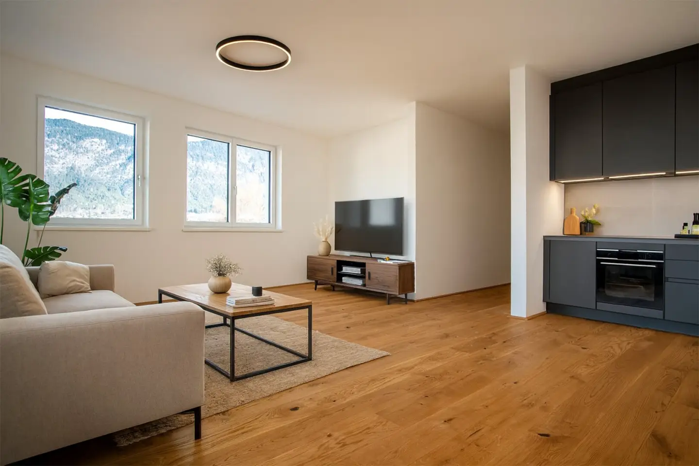 Apartment new build Rosskogel balcony