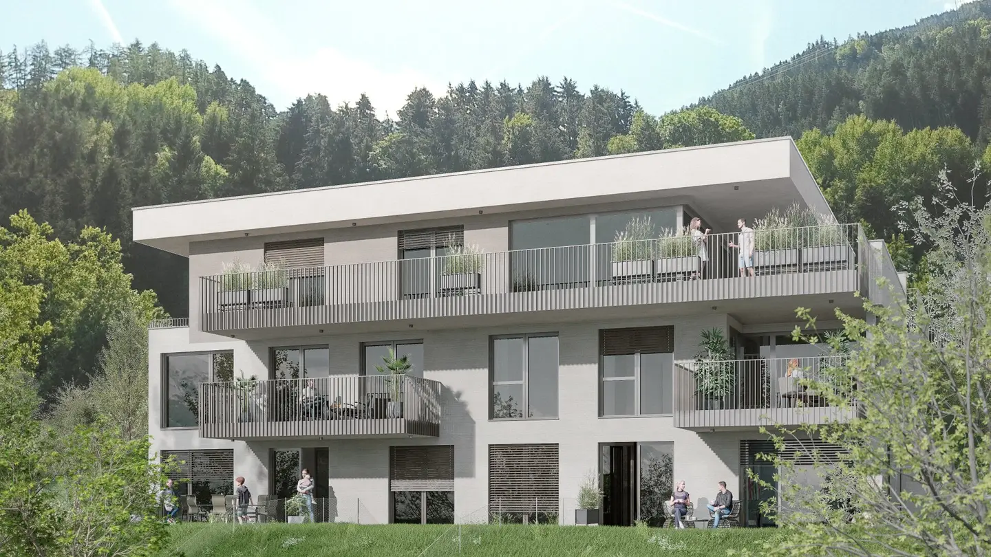 Wohnung mit Garten und unverbaubarer Aussicht