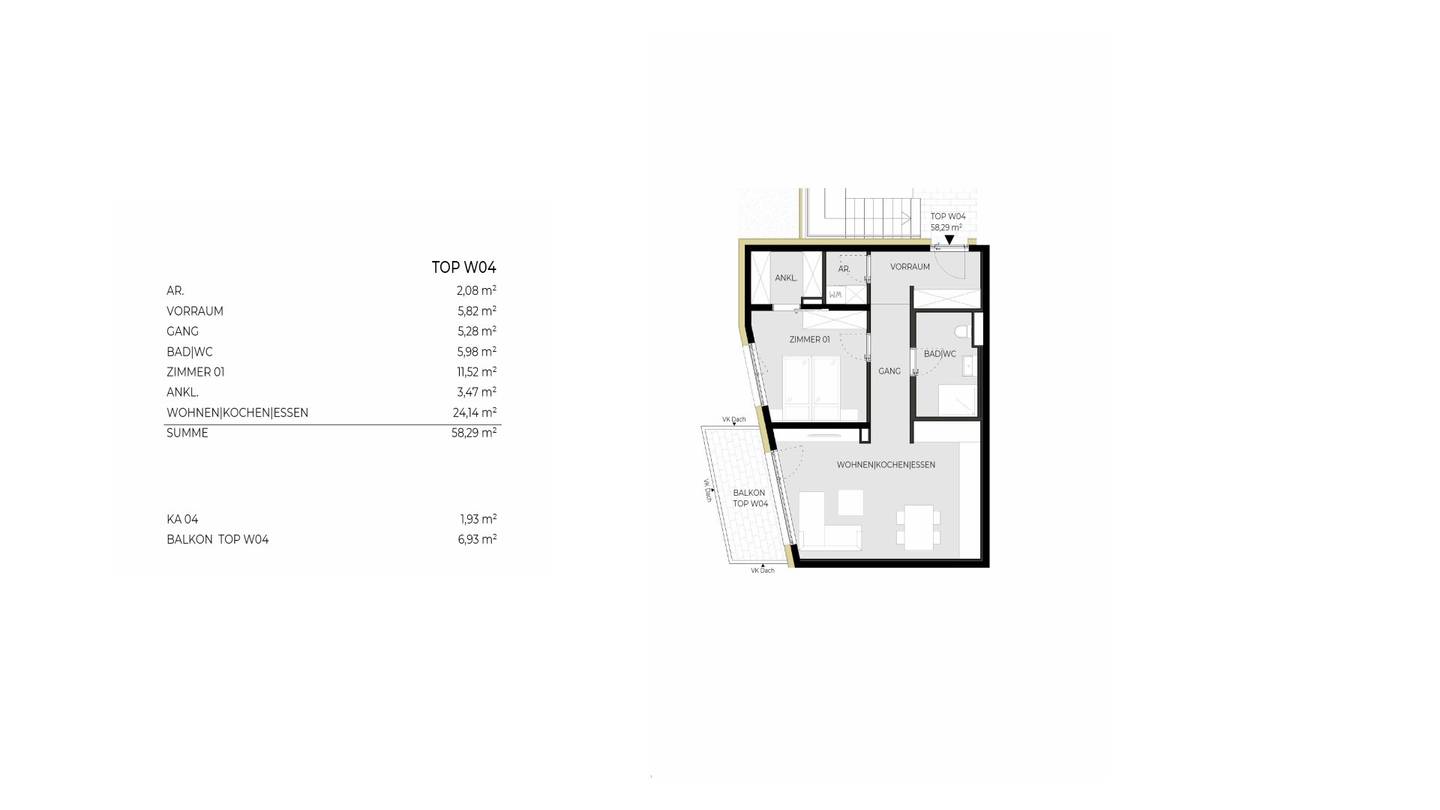 New build first occupancy Wohnung with Westbalkon