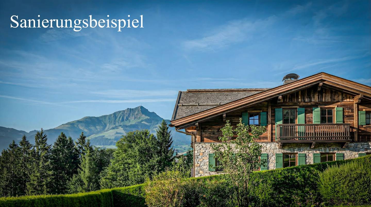 Großzügiges Chalet mit Alpenblick und Doppelgarage