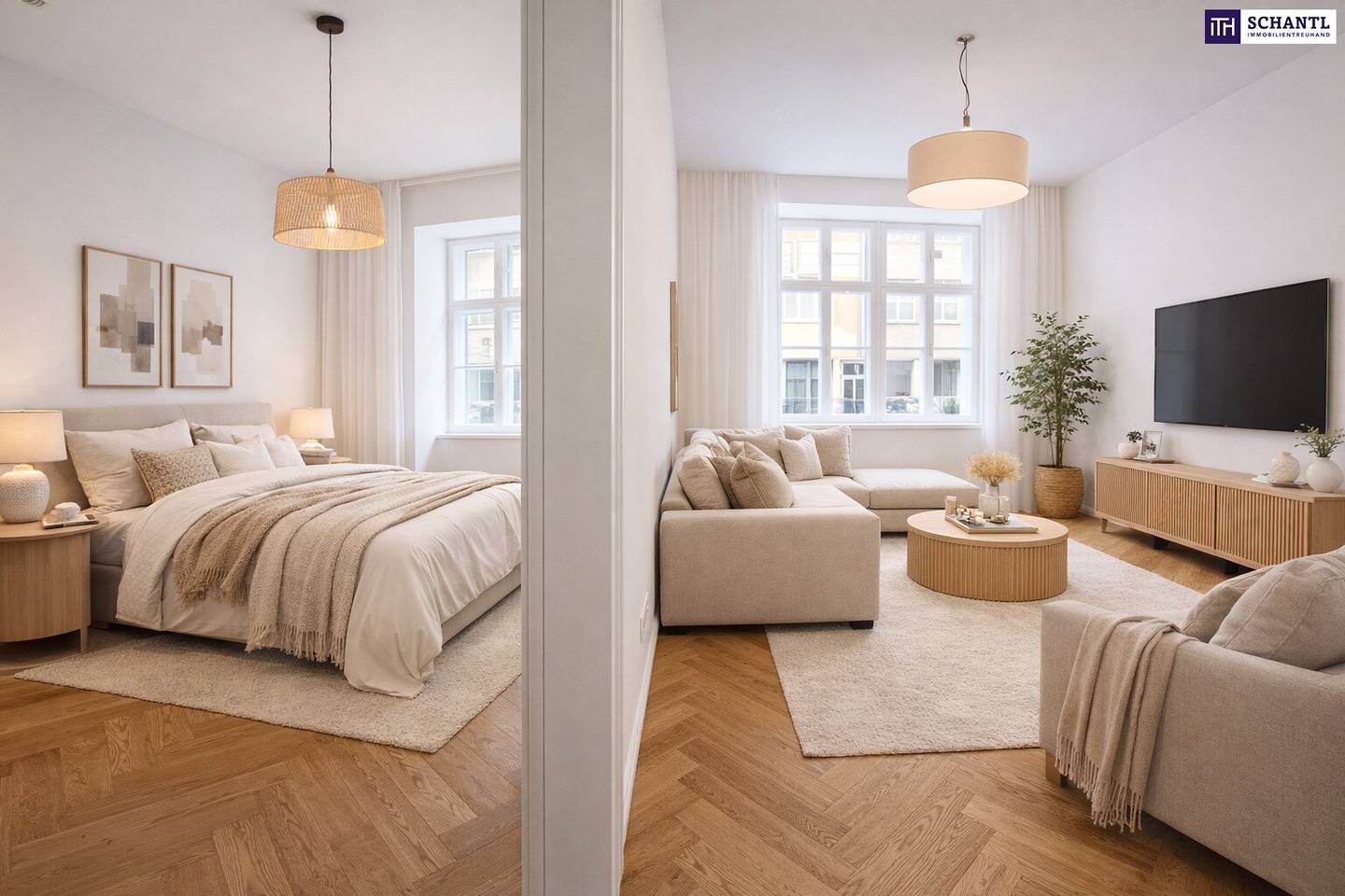 Ground floor apartment near Augarten first occupancy after renovation
