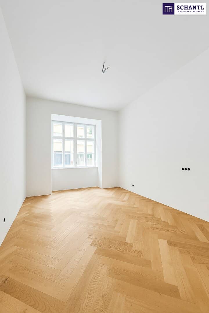 Ground floor apartment near Augarten first occupancy after renovation
