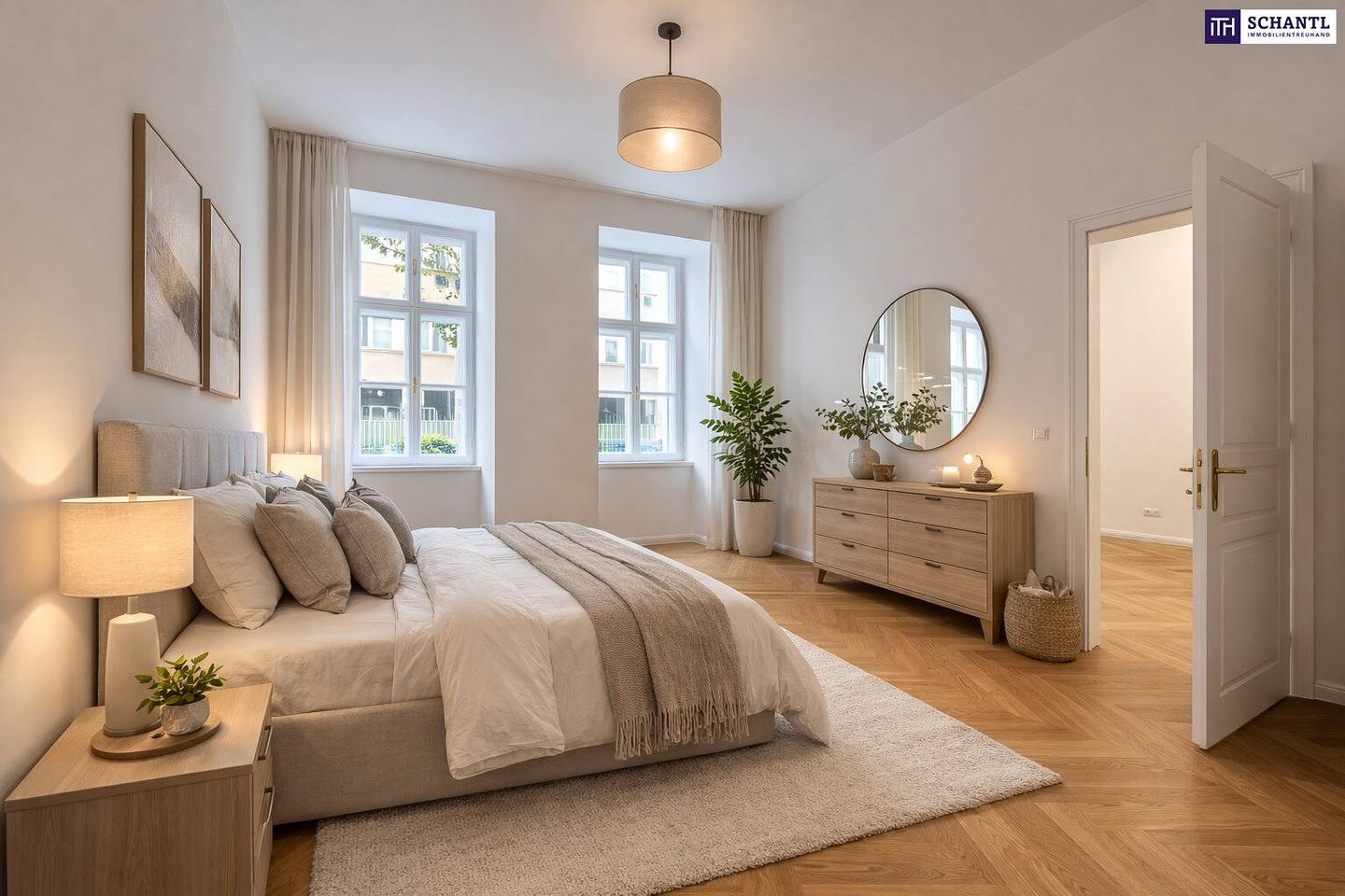 Ground floor apartment near Augarten first occupancy after renovation