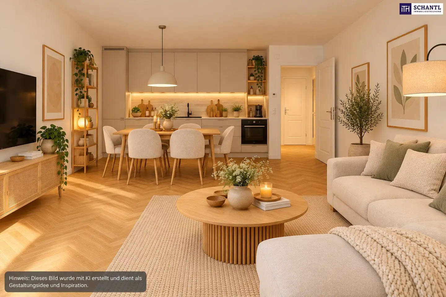 First Wohnung with open kitchen near U Bahn