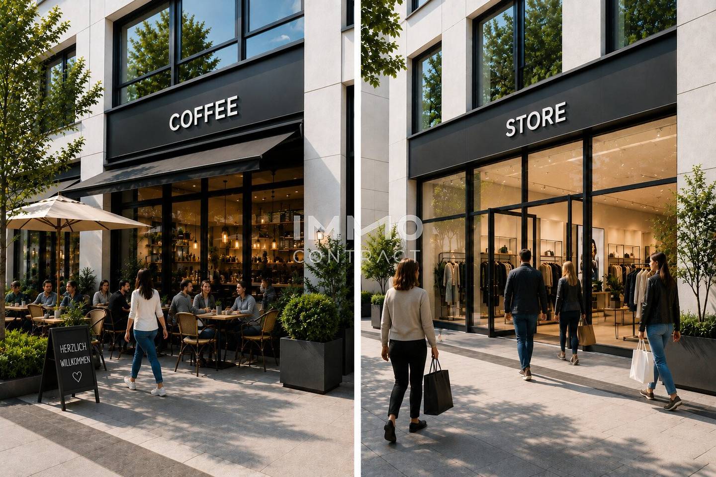 Grocery - Backshop, Offices, Logistics Halls