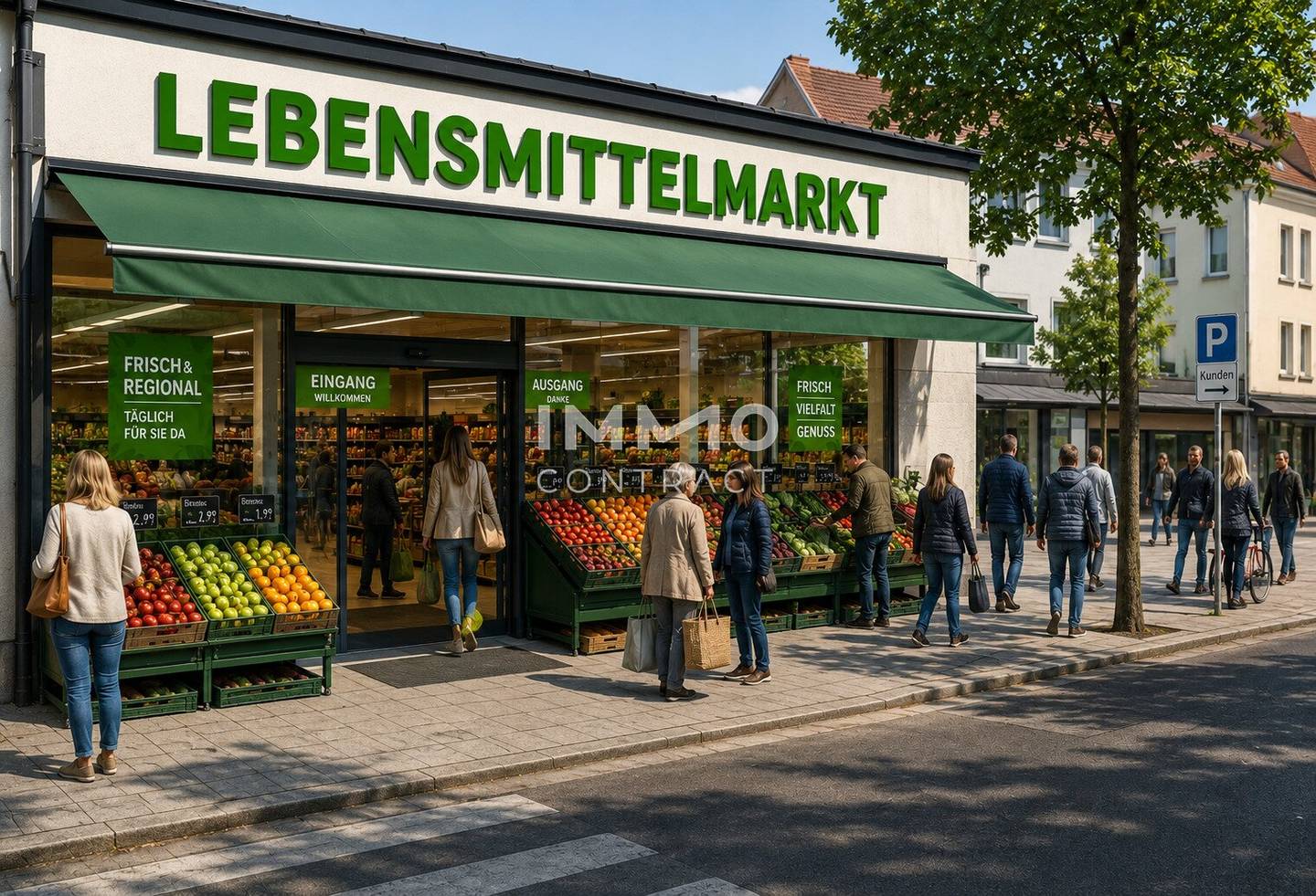 Grocery - Backshop, Offices, Logistics Halls